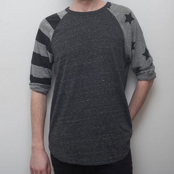 BDG Stars and Stripes Baseball T, Urban Outfitters - Picture 1 of 6